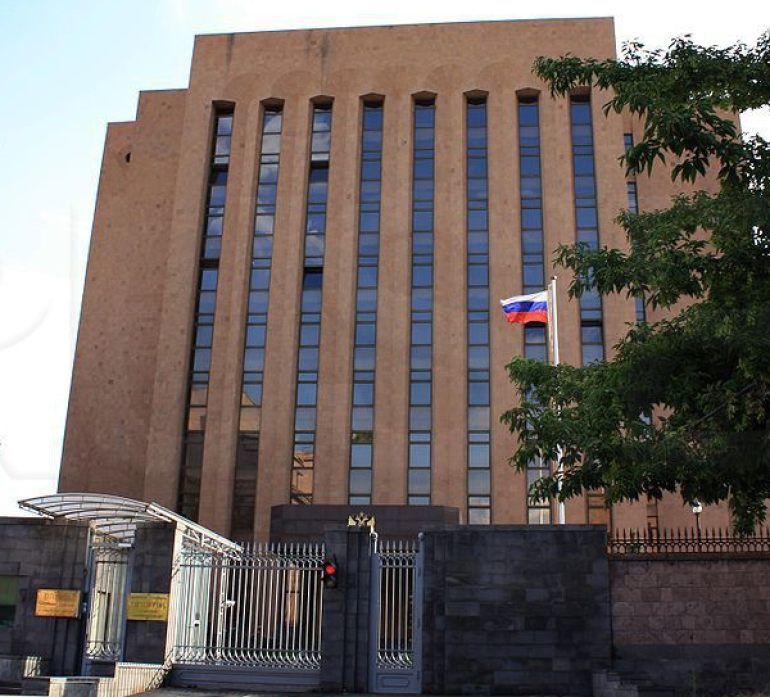 Russian Embassy condemns murder in Armenia’s Gyumri Russian Embassy condemns murder in Armenia’s Gyumri
