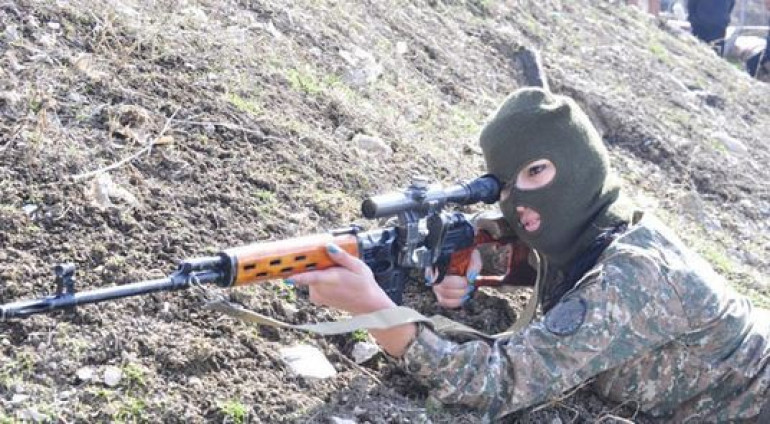 Killed Azerbaijani commander shot by female Armenian sniper