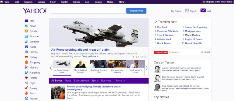 «Геноцид армян» в десятке наиболее частых поисков в Yahoo