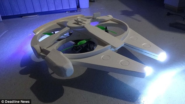 Ֆրանսիացին «Աստղային պատերազմներ» ֆիլմի Millenium Falcon-ի հիման վրա անօդաչու է ստեղծել (լուսանկարներ, տեսանյութեր)