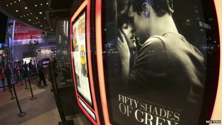 Fifty Shades of Grey whips US box office