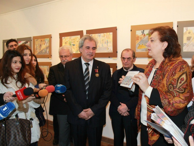 «Հալեպ. տագնապալի օրեր». սիրիահայ երեխաների աշխատանքների ցուցահանդես Երևանում (լուսանկարներ)