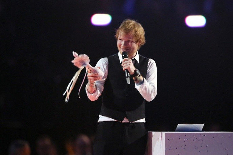 Էդ Շիրանն արժանացել է BRIT Awards մրցանակի՝ «Լավագույն կատարող» անվանակարգում (լուսանկարներ)