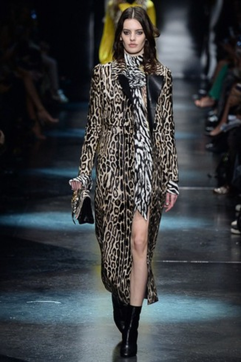 Roberto Cavalli հավաքածուի ցուցադրությունը. Միլանի նորաձևության շաբաթ (լուսանկարներ)