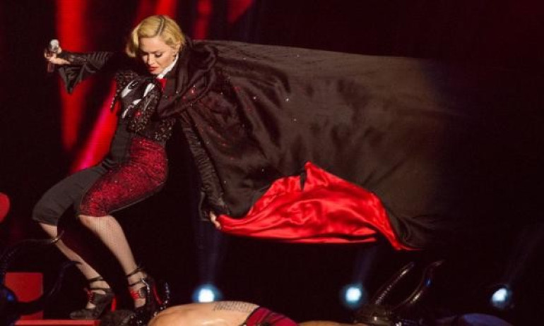 "Madonna very difficult": Giorgio Armani weighs in on Brit Awards cape malfunction