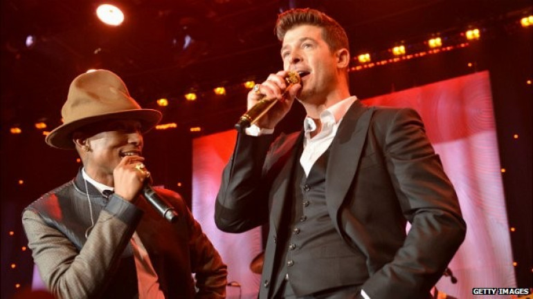 Хит Blurred Lines признали плагиатом