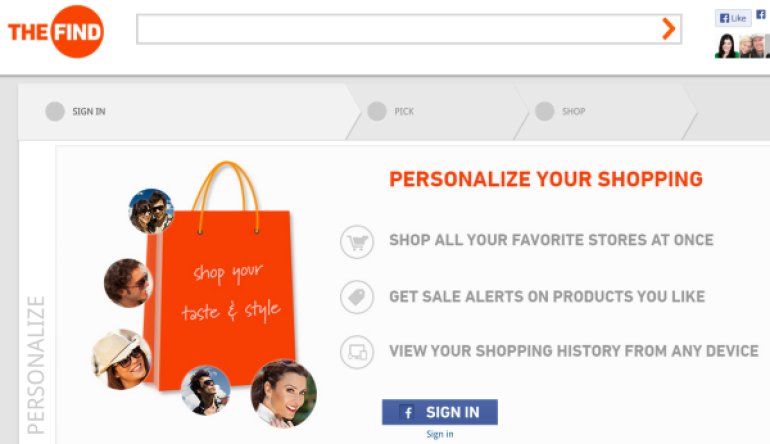 Компания Facebook купила поисковик TheFind