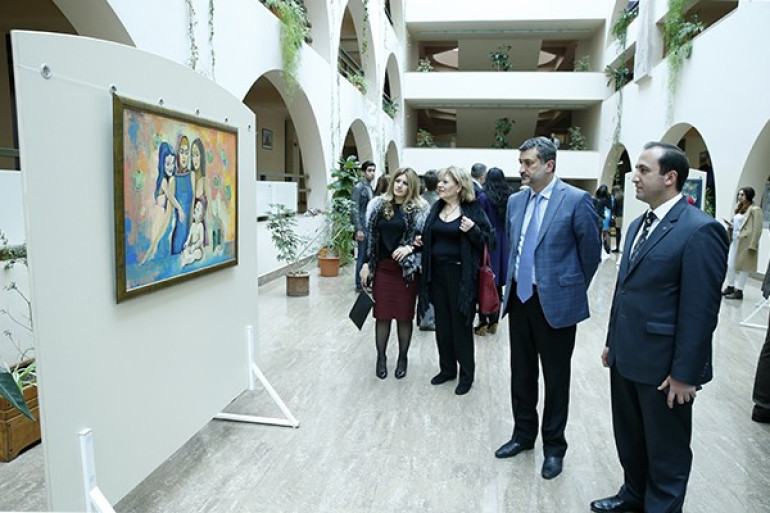 «Նրանք ընկան» խորագրով անհատական ցուցահանդես է բացվել Երևանի քաղաքապետարանի ճեմասրահում