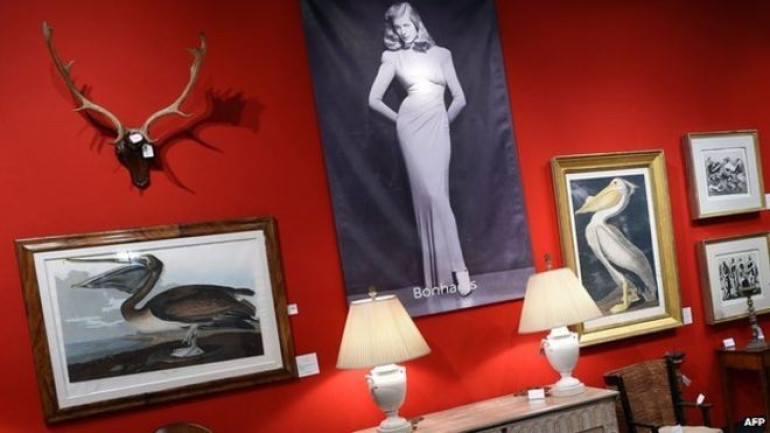 Lauren Bacall collection fetches $3.64m