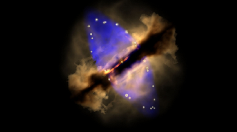 Star's birth glimpsed 'in real time'