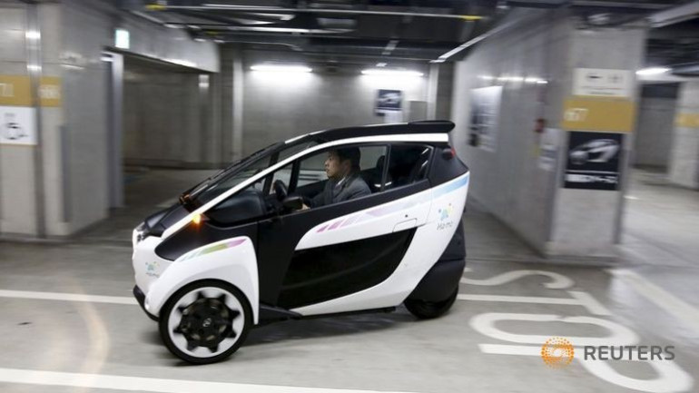 Toyota to start Tokyo trial of electric three-wheeler in green mobility push