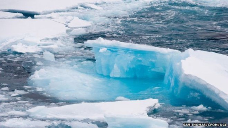 '3D Cryosat' tracks Arctic winter sea ice