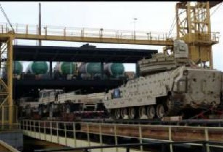 США отправили в Грузию тяжелую военную технику