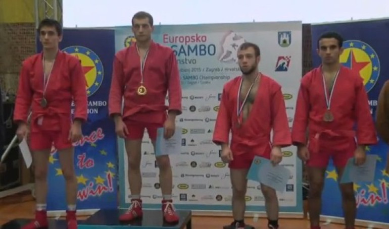 Армянский спортсмен Тигран Киракосян стал чемпионом Европы по самбо