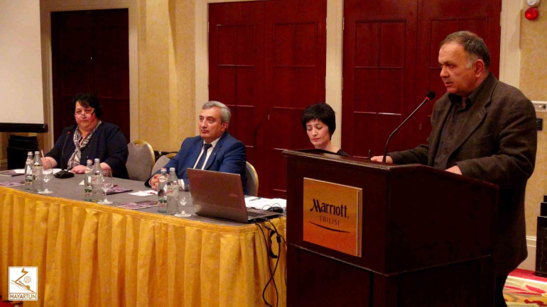 Թբիլիսիում տեղի է ունեցել Ռուբեն Սահակյանի «Հայոց Ցեղասպանություն» գրքի վրացերեն հրատարակության շնորհանդեսը