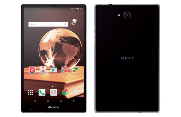 Sharp представил второй планшет в мире Aquos Pad в SH-05G, работающий на Snapdragon 810