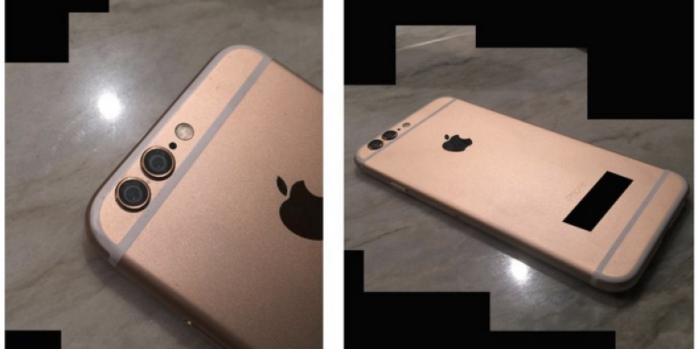 В интернет утекли фотографии розового iPhone 6S