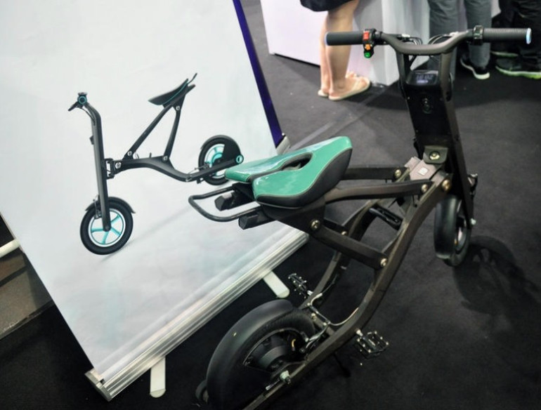 Yunbike X1 ծալովի էլեկտրասկուտերը սմարթֆոնին միանալու հնարավորություն ունի (լուսանկարներ)