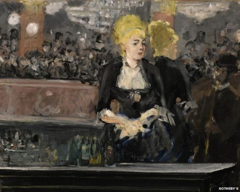 Manet Parisian painting up for sale