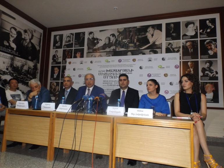 Արամ Խաչատրյանի անվան միջազգային մրցույթը լավագույնս ներկայացնում է հայկական մշակույթը. փոխնախարար