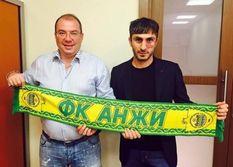 Мкртчян подписал контракт с Анжи на три года