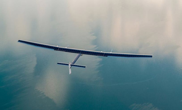 Արևային մարտկոցներով աշխատող Solar Impulse ինքնաթիռը հատել է չվերադառնալու կետը Խաղաղ օվկիանոսն անցնելիս