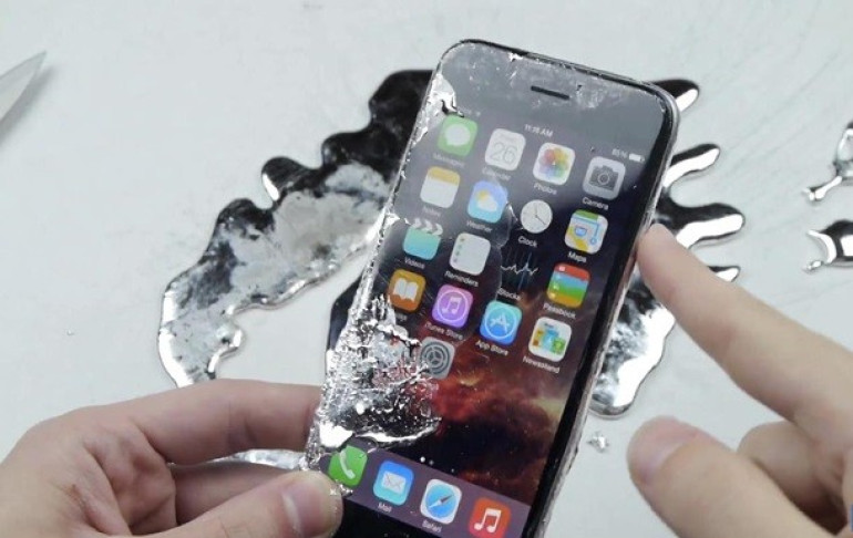 iPhone 6-ը փորձարկել են հեղուկ գալիումով (տեսանյութ)