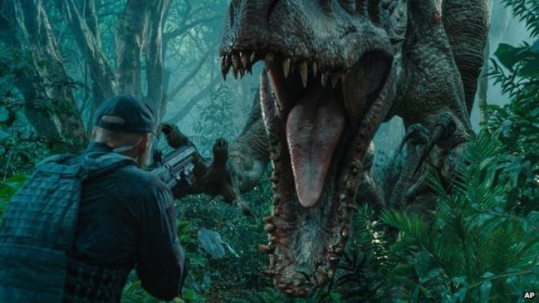 Jurassic World holds on to US box office crown