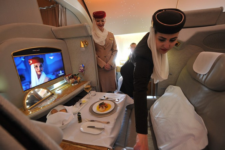 Emirates ընկերությունը ներկայացրել է՝ ինչպես են թռչում շեյխերը և թագավորական ընտանիքների անդամները (լուսանկարներ)