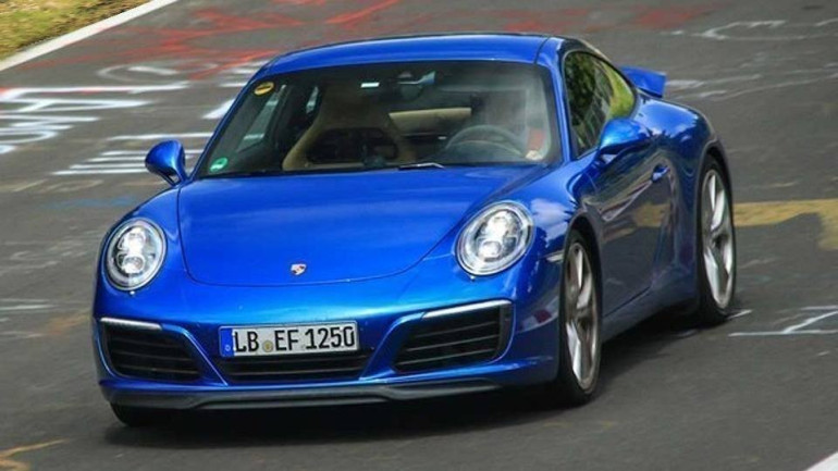 Porsche 911-ի թարմացված մոդելը փորձարկվում է Նյուրբուրգրինգի վազքուղում