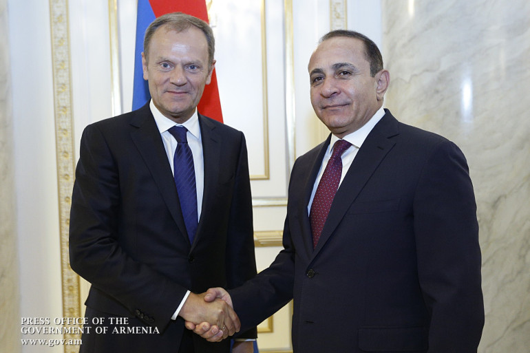 EU supports Armenia’s reforms agenda – Donald Tusk