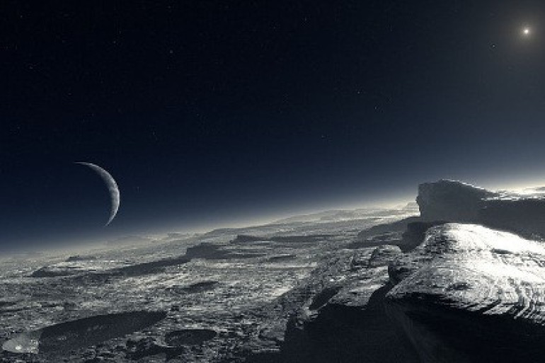 Станция New Horizons сняла затмение Солнца Плутоном