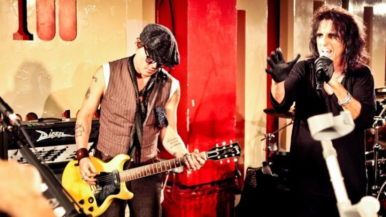 Դերասան Ջոնի Դեփը մասնակցել է Hollywood Vampires ռոք խմբի նոր ալբոմի ձայնագրմանը