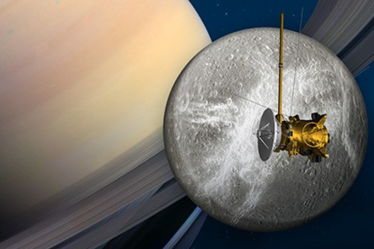 Cassini կայանը ցուցադրել է Սատուրնի չորրորդ արբանյակի՝ Դիոնայի «հրաժեշտի» լուսանկարները