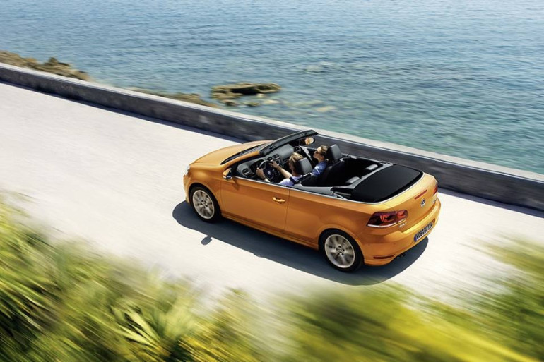 Volkswagen представит во Франкфурте обновленный Golf Cabriolet