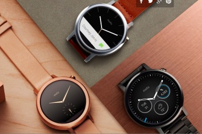 Lenovo на IFA-2015 представила второе поколение часов Moto 360