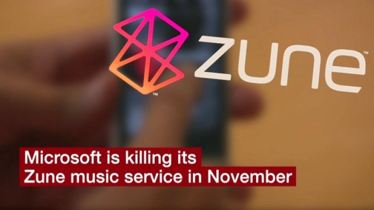 Microsoft to kill Zune music service in November