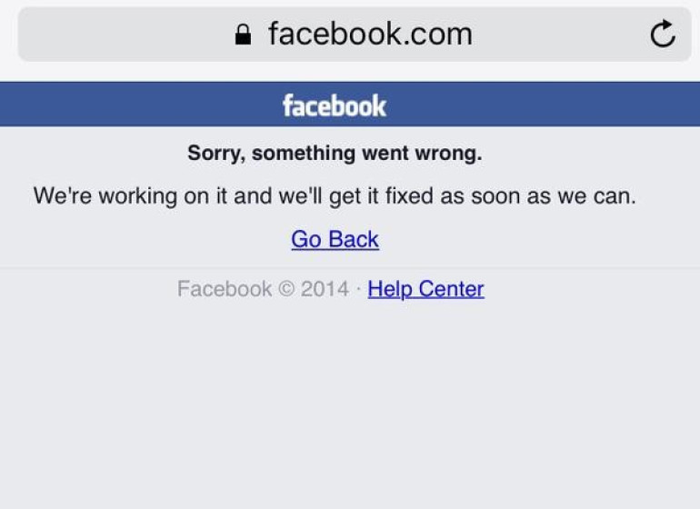 Facebook սոցիալական ցանցը խափանված է (թարմացված)