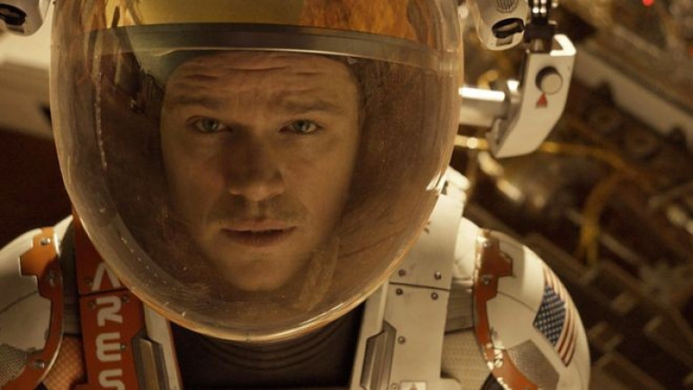 The Martian rockets to top of North American film chart