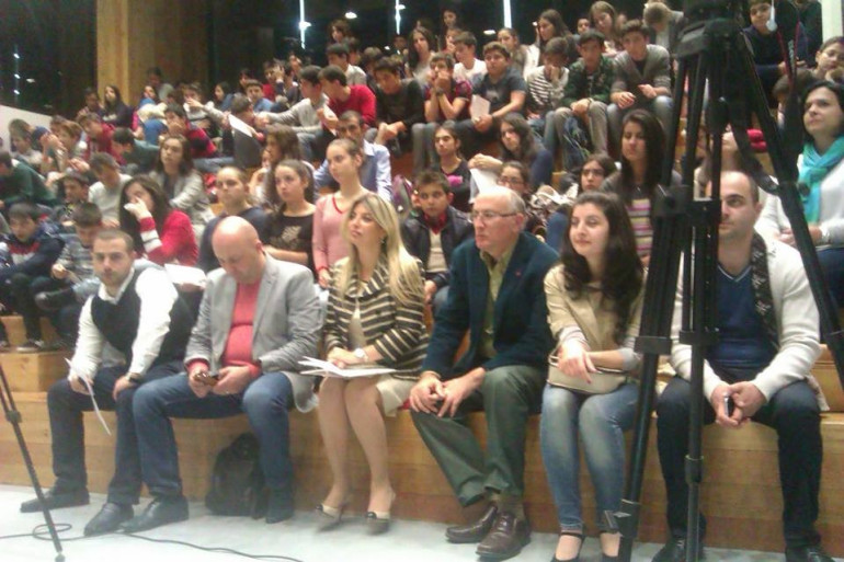 «Այբ» դպրոցի աշակերտները ծանոթացան «Հայկական ազգային երաժշտական գանձարան» նախագծին