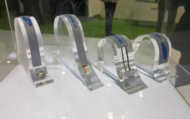 Samsung представила революционные гибкие аккумуляторы