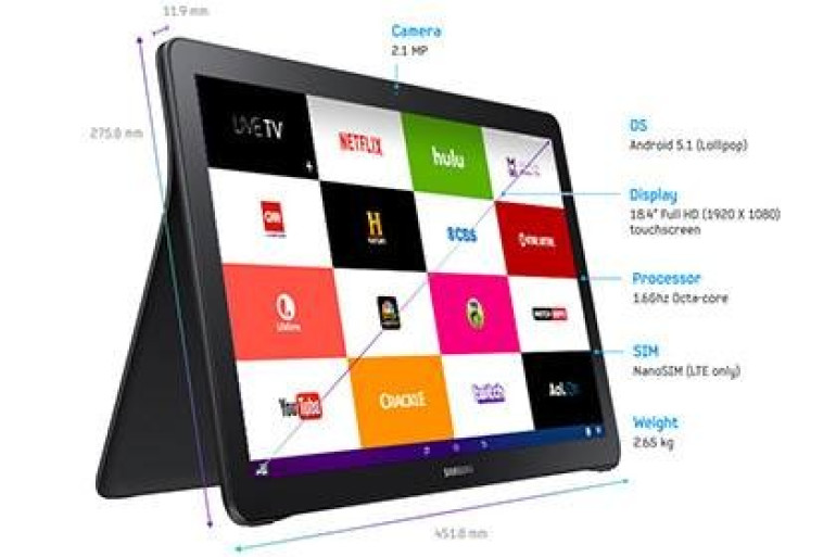 Samsung анонсировал гигантский планшет