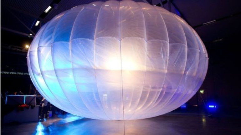 Google balloons to circle earth