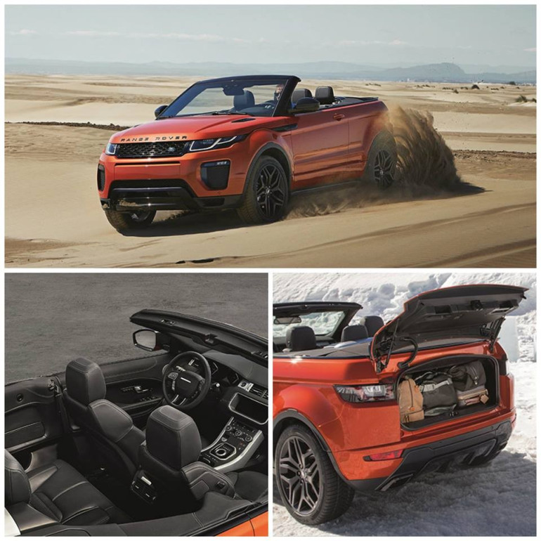 Range Rover-ը ներկայացրել է ընկերության պատմության մեջ առաջին կաբրիոլետը