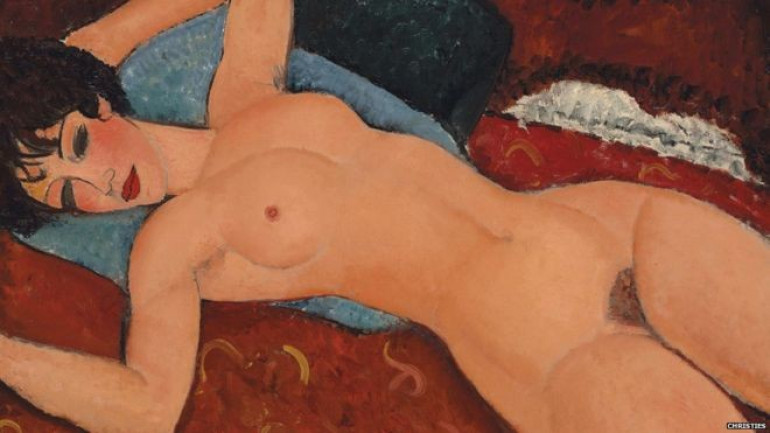 Modigliani nude painting sells for $170.4m in New York