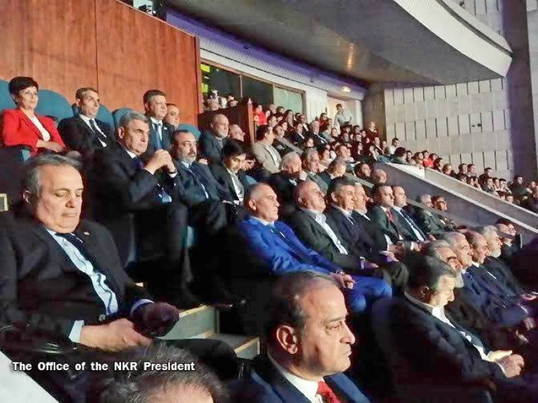 Բակո Սահակյանը  «Արցախյան օրերը Մոսկվայում» ծրագրի շրջանակներում տոնական համերգին է մասնակցել