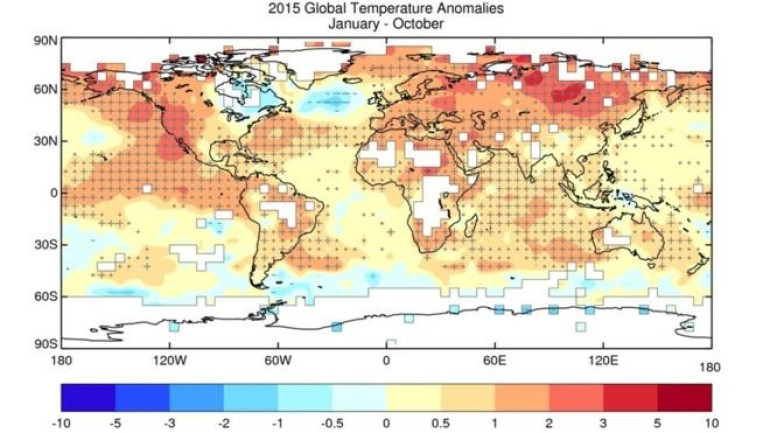 2015 likely to be warmest on record says UN weather body