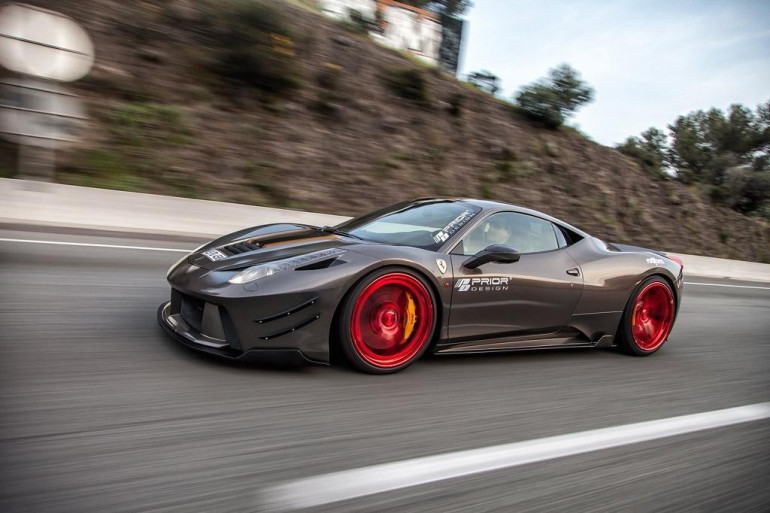 Ferrari 458 Italia սուպերքարը թյունինգի են ենթարկել (լուսանկարներ)