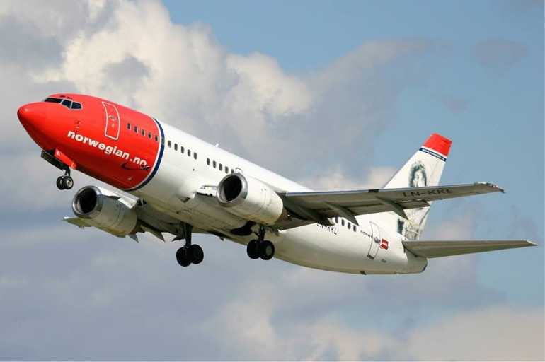 Norwegian Air запустит прямые трансляции в самолетах