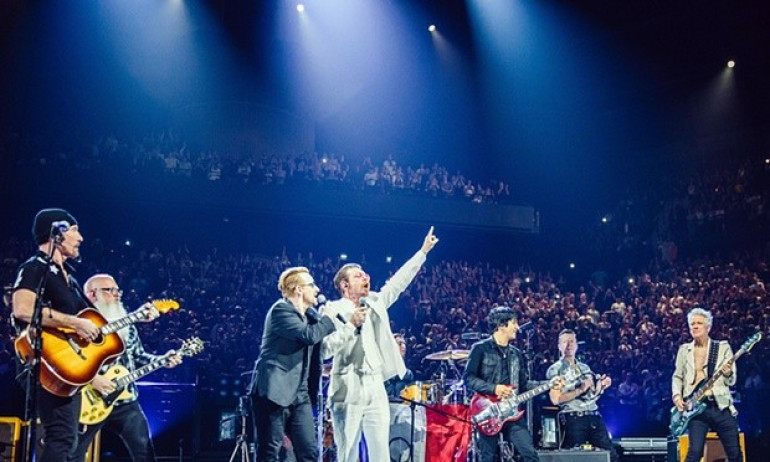 Eagles of Death Metal on Paris stage again with U2 after terror attack